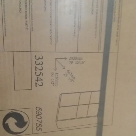 BOXED WARDROBE (3 BOXES)