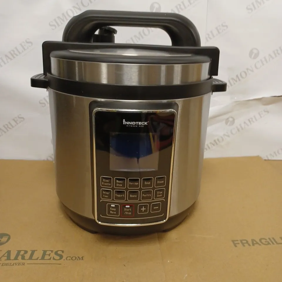 INNOTECK ELECTRIC PRESSURE COOKER WITH DIGITAL TIMER
