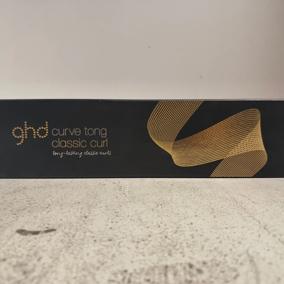 GHD CURVE TONG CLASSIC CURL HAIR STYLING TONG – BOXED