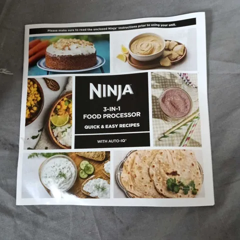 NINJA BN800UK 3-IN-1 FOOD PROCESSOR WITH AUTO-IQ