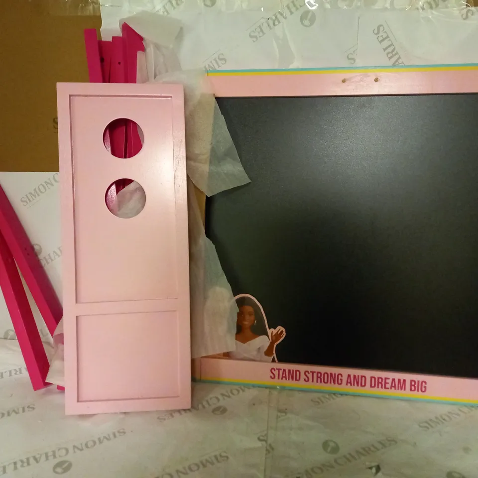 BOXED BARBIE FLOOR EASEL  RRP £44.99