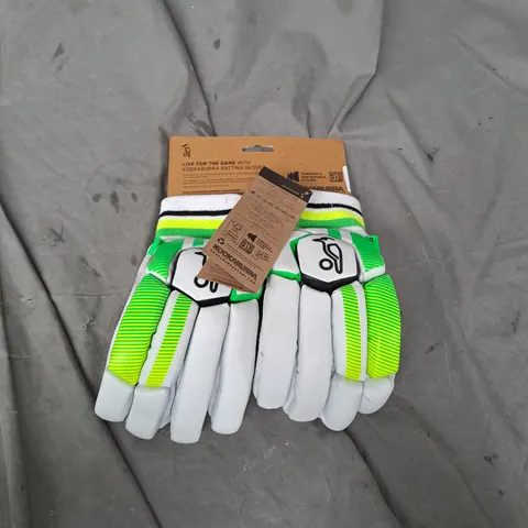 KOOKABURRA KAHUNA BATTING CRICKET GLOVES RIGHT HANDED SIZE YOUTHS MODEL 4.1 NEW