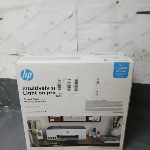 HP SMART TANK 5105 WIRELESS ALL-IN-ONE COLOUR PRINTER WITH UP TO 3 YEARS OF HP INK BOTTLES INCLUDED