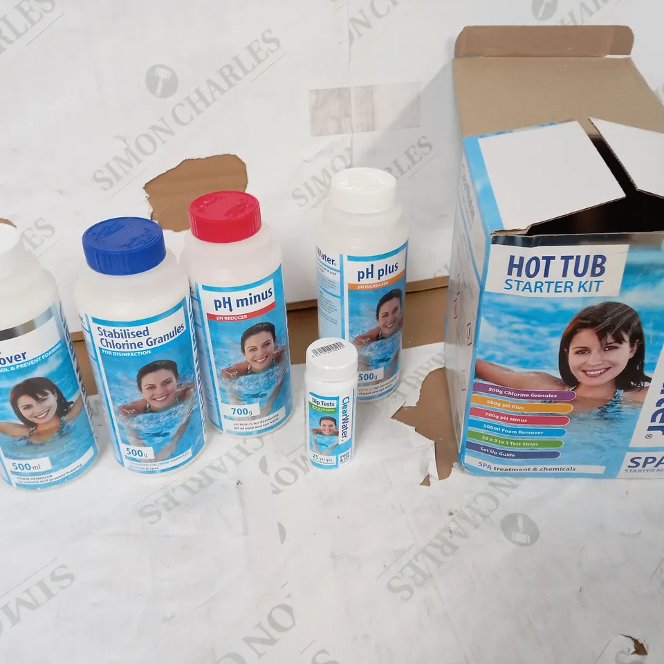 CLEARWATER HOT TUB STARTER KIT RRP £34.99