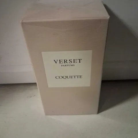 BOXED AND SEALED VERSET PARFUMS COQUETTE EAU DE PARFUM 100ML