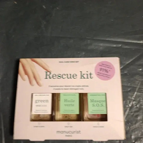 MANICURIST RESCUE KIT – NAIL CARE MANICURE SET (3 BOTTLES) 