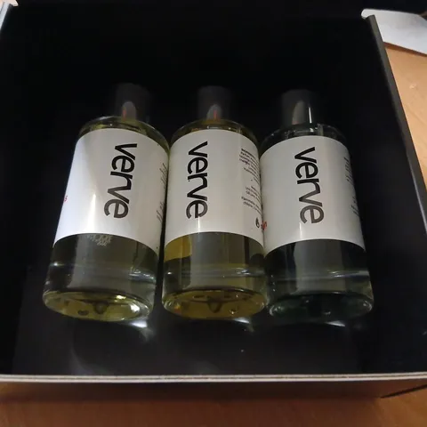 BOXED VERVE THREE PIECE FRAGRANCE SET