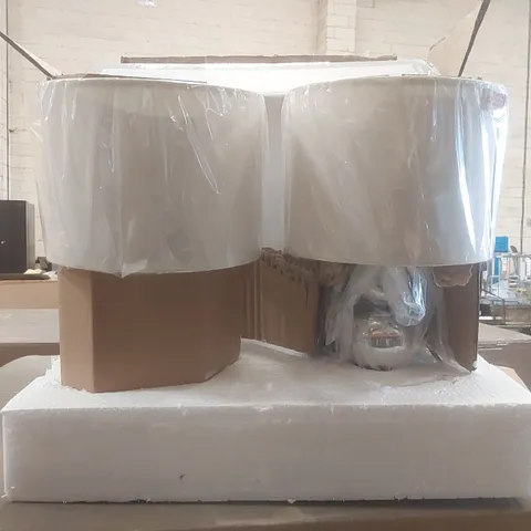 PALLET CONTAINING APPROXIMATELY 30x 2PCS MARISSA CHROME TOUCH TABLE LAMPS