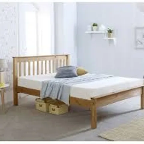 BOXED 3' SINGLE DORSET BED - WAXED (2 BOXES)