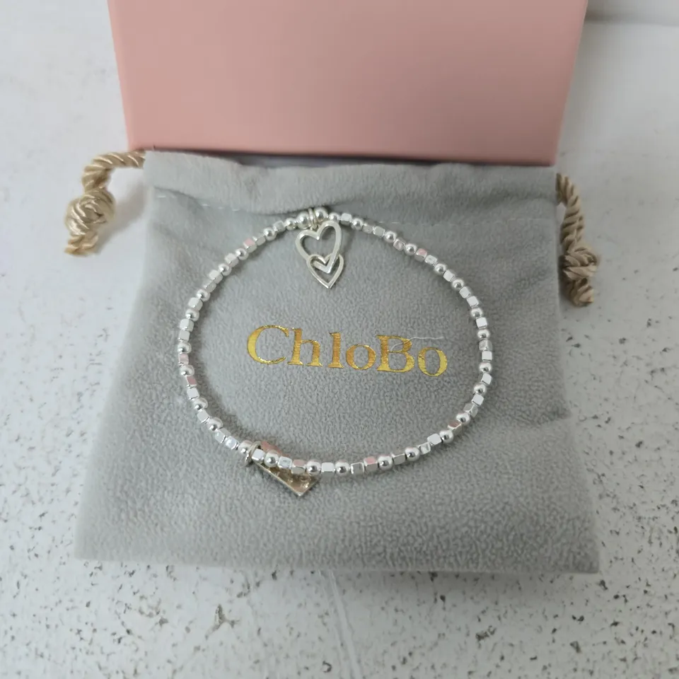 BOXED CHLOBO LOVE HEART BRACELET