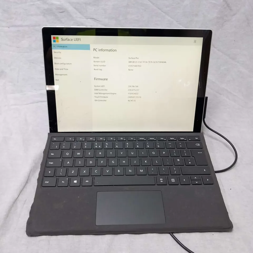 MICROSOFT SURFACE PRO 256GB