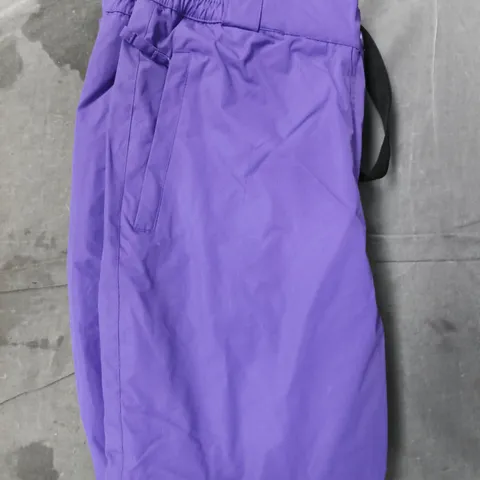 MOUNTAIN WAREHOUSE HONEY KIDS SNOW PANTS IN PURPLE SIZE 13 YEARS