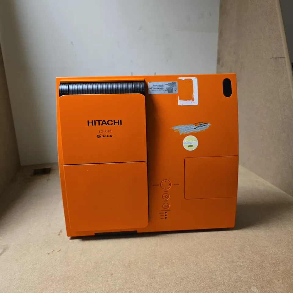 HITACHI ED-A110 PROJECTOR – ORANGE