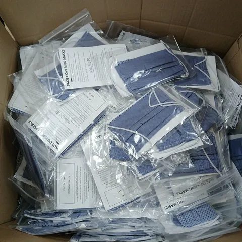 APPROXIMATELY 750 COVERING FACE MASKS IN VARIOUS STYLES 