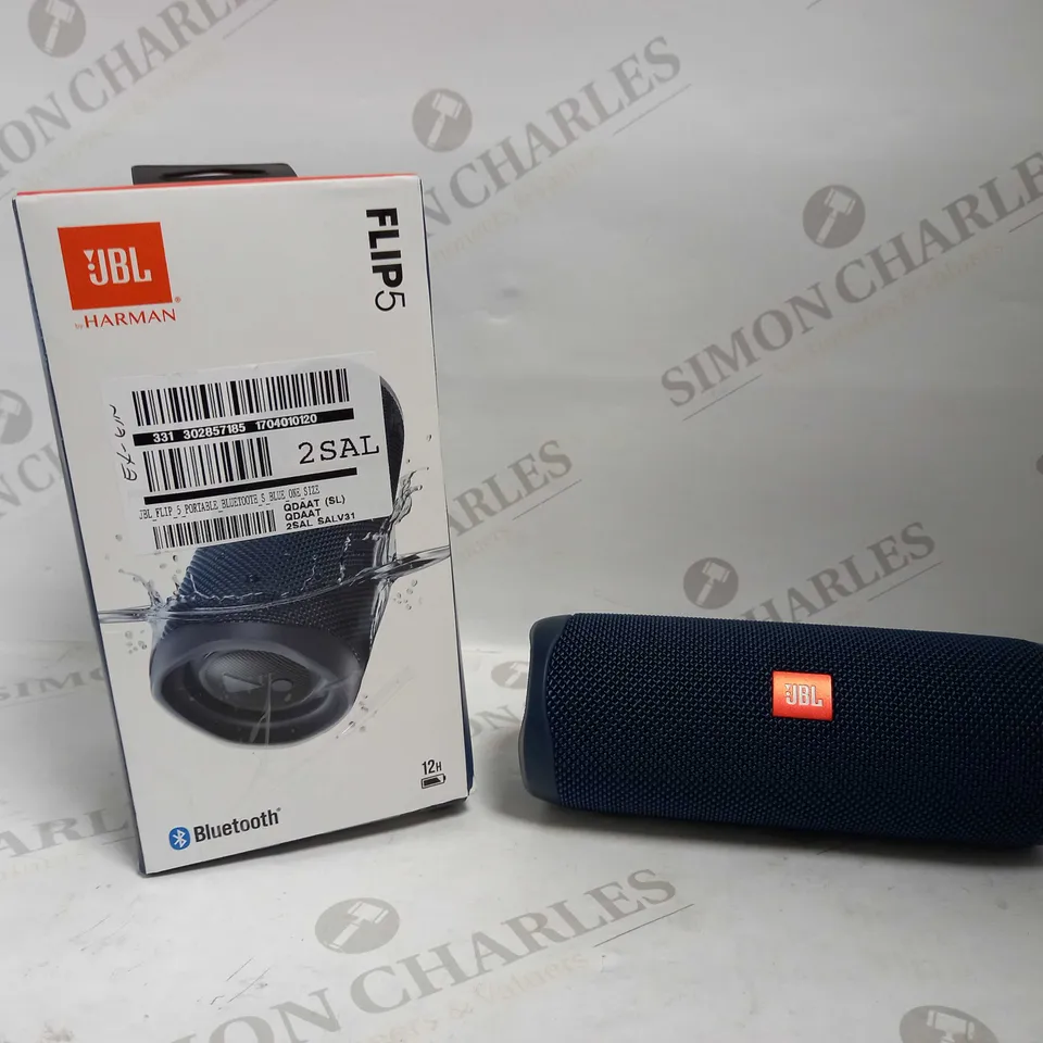 JBL FLIP 5 PORTABLE BLUETOOTH SPEAKER RRP £119