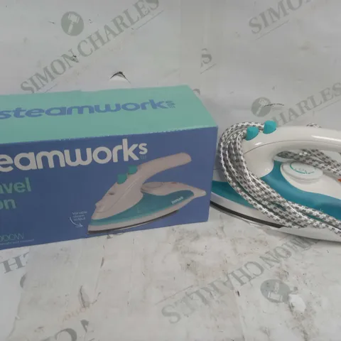 BOXED STEAMWORKS TRAVEL IRON