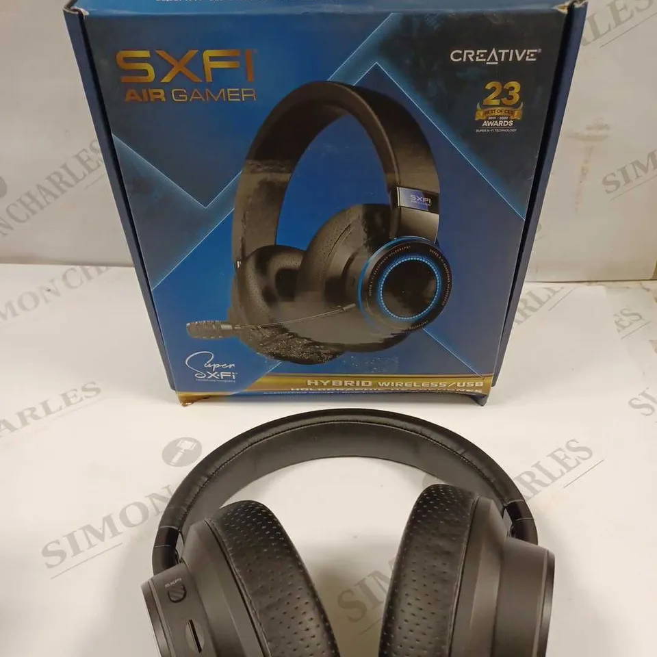 CREATIVE SXFI AIR GAMER HYBRID WIRELESS HEADPHONES 