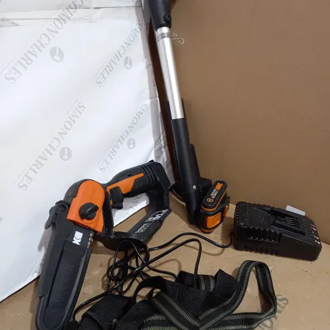 WORX 20V CORDLESS ONE HANDED PRUNING SAW