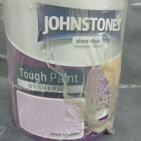 JOHNSTONE'S WASHABLE TOUGH PAINT - SWEET LAVENDER - 2.5L - COLLECTION ONLY