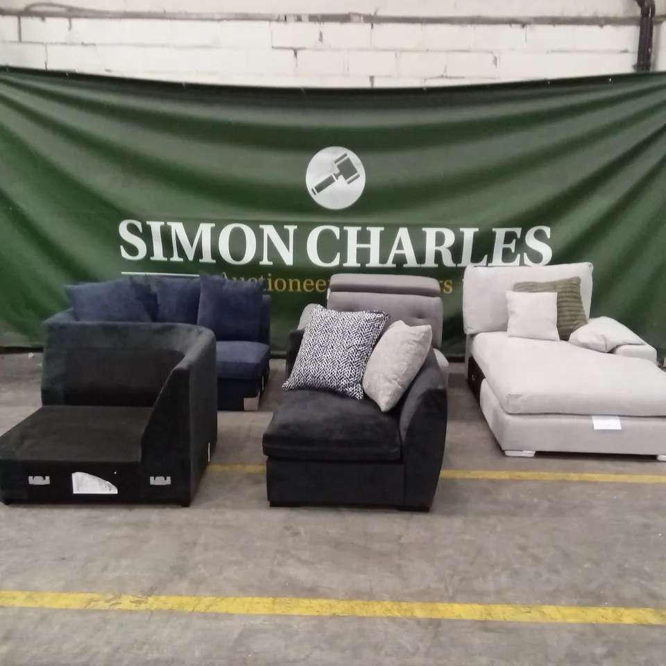 5 x ASSORTED DESIGNER SOFA PIECES