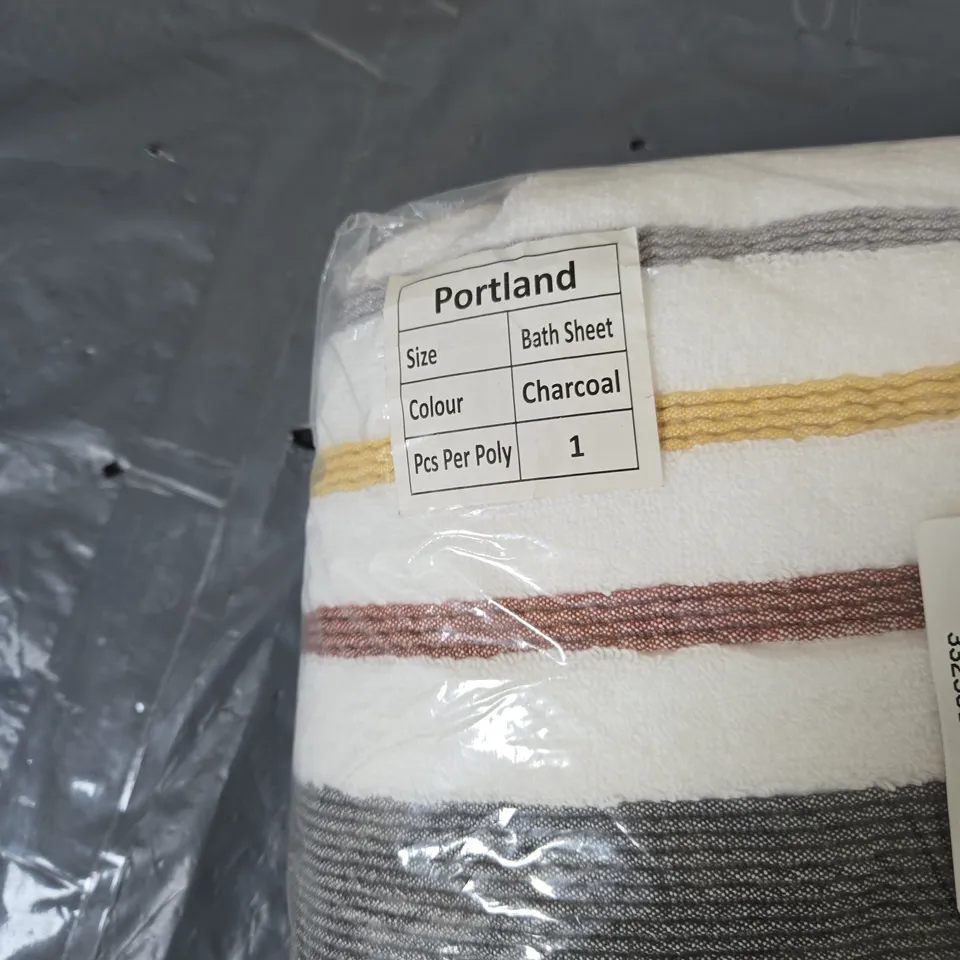 PORTLAND BATH SHEET – CHARCOAL