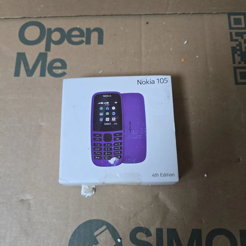 NOKIA 105 4TH EDITION – BOXED MOBILE PHONE