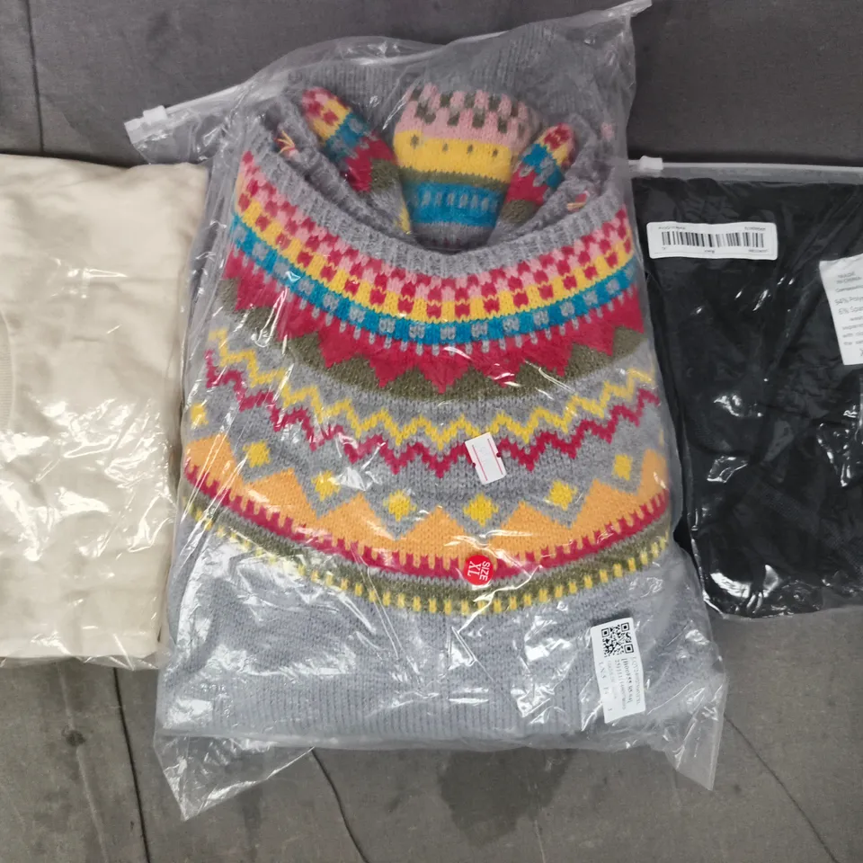 APPROXIMATELY 20 ASSORTED CLOTHING AND FASHION PRODUCTS IN VARIOUS STYLES AND SIZES - COLLECTION ONLY