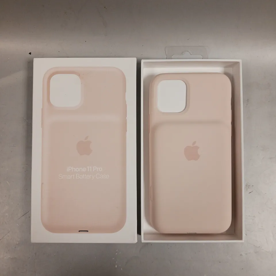 BOXED APPLE IPHONE 11 PRO SMART BATTERY CASE IN PINK SAND
