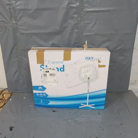 BOXED 16" 3 SPEED STAND FAN