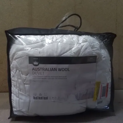 BAGGED AUSTRALIAN WOOL DUVET - KING 225CM X 220CM