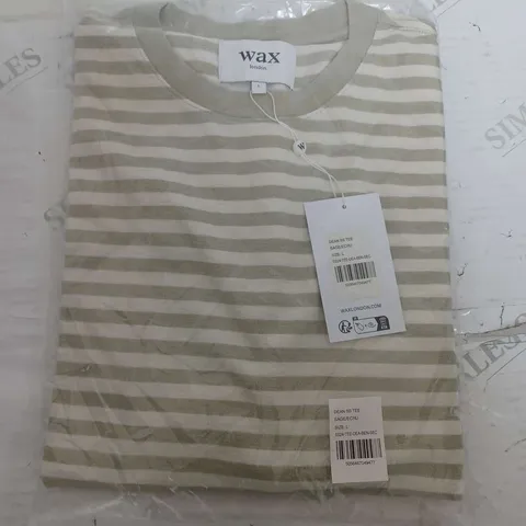 SEALED WAV LONDON DEAN SS TEE IN SAGE - LARGE