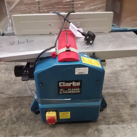 CLARKE CPT800 204MM PLANER THICKNESSER (230V)