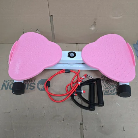 PINK WAIST EXERCISING MACHINE WITH USER MANUAL - UNBOXED 