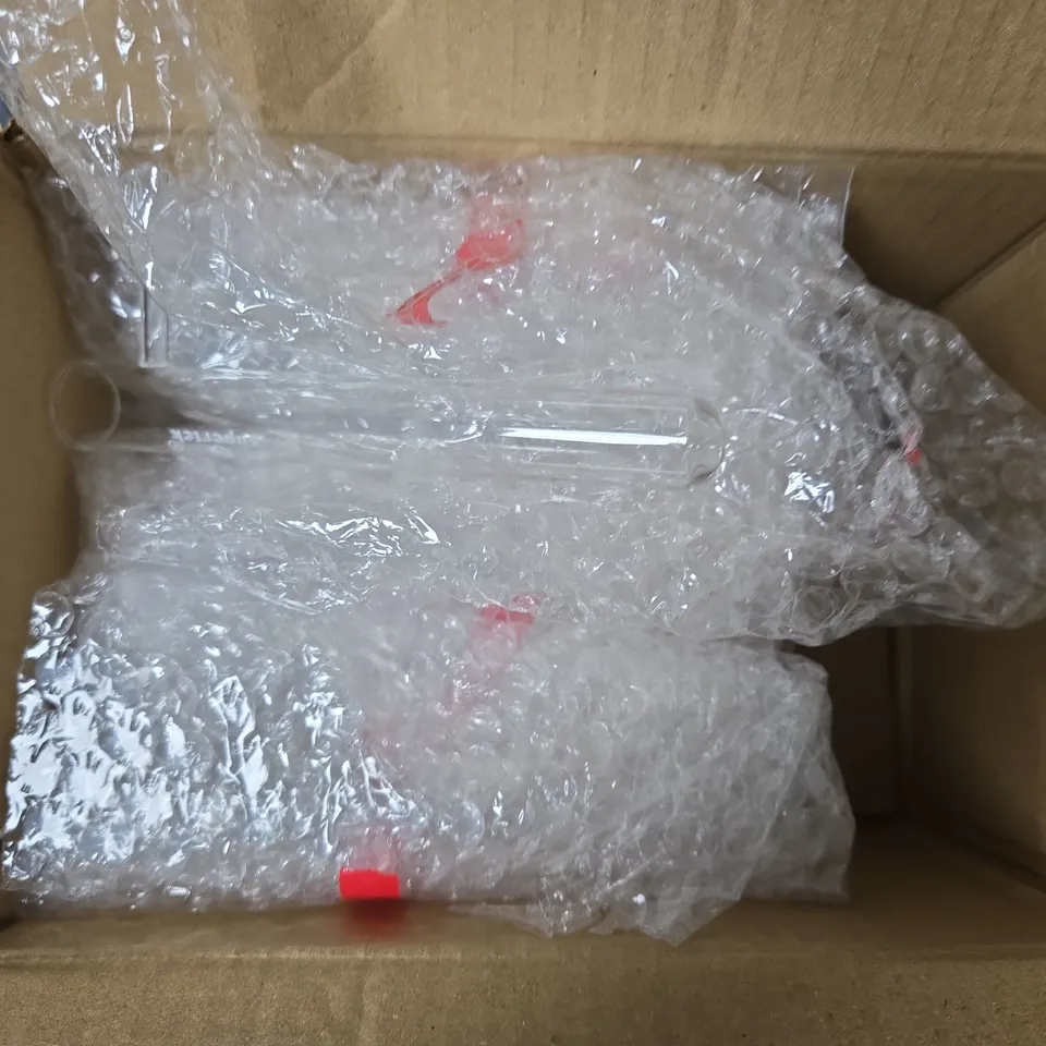 10 SUPERTEK RAPID TEST TUBES WITH SIDE ARMS (150X19MM) - COLLECTION ONLY