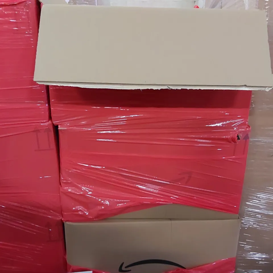PALLET OF ASSORTED ITEMS INCLUDING: SILICONE KITCHEN UTENSILS, DOG JUMPER, PLUSH TOY, HEADPHONES, SOCKS, FIRETRUCK BACKPACK, WOLF BAG, PHONE CASE, WOMENS HIKING TROUSERS 