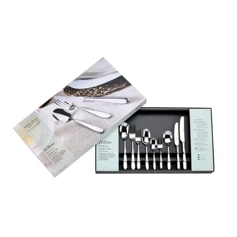 BOXED WILLOW 76 PIECE CUTLERY SET (1 BOX)