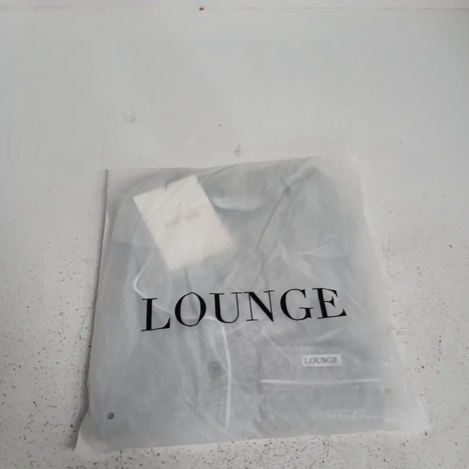 LOUNGE MODAL PYJAMA SHIRT – GREY MARL, XS