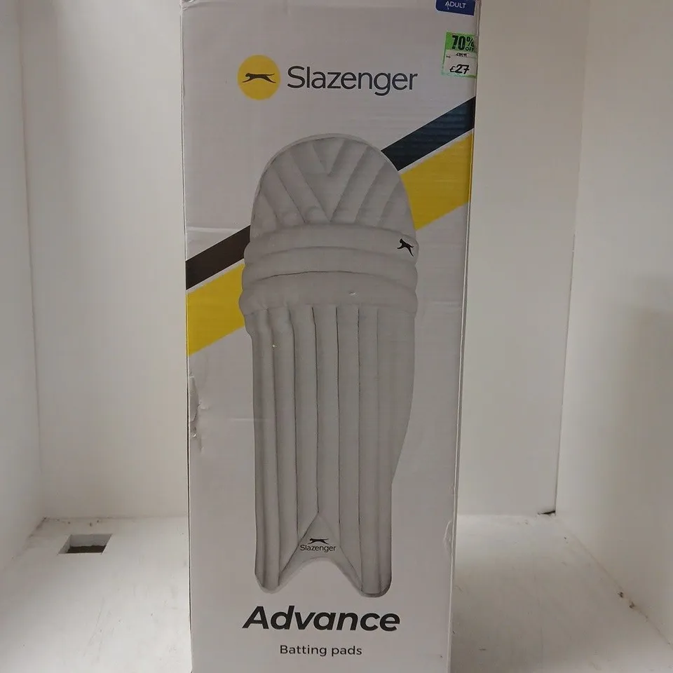BOXED SLAZENGER ADVANCE BATTING PADS - ADULT