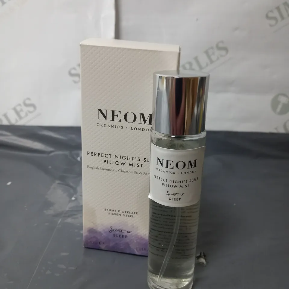 NEOM ORGANICS LONDON – PERFECT NIGHT’S SLEEP PILLOW MIST- SCENT TO SLEEP (30ML)