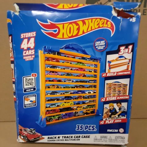 HOTWHEELS RACK N TRACK CAR CASE