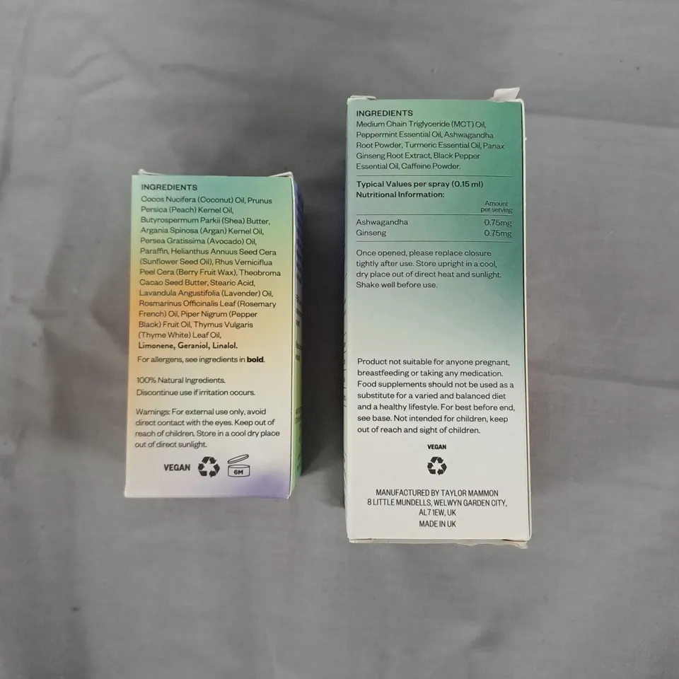 FEWE TAKE A DEEP BREATH IN DE-STRESS KIT – MOOD & CALM BODY CARE (ORAL SPRAY + BODY STICK) FEWE