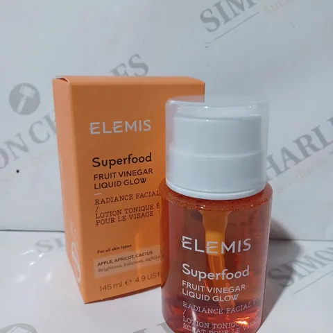 BOXED ELEMIS SUPERFOOD FRUIT VINEGAR RADIANCE FACIAL TONER (145ML)