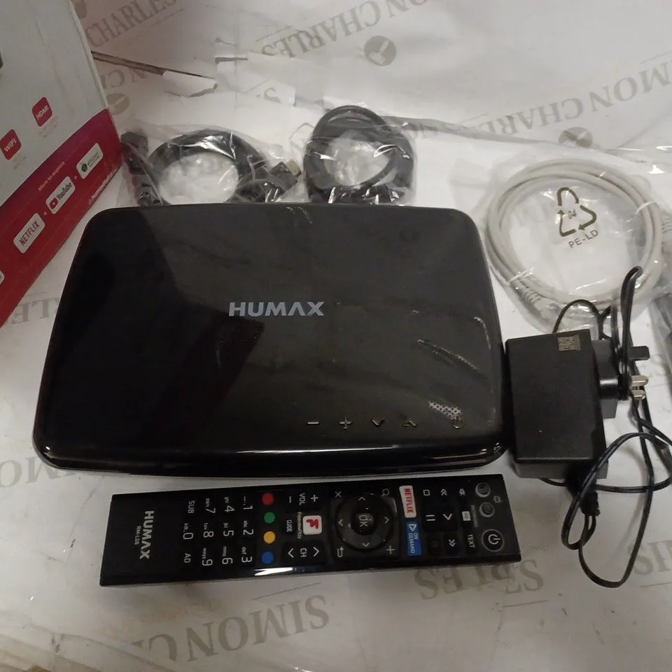 HUMAX FVP-5000T 500 GB FREEVIEW PLAY HD TV RECORDER, BLACK 