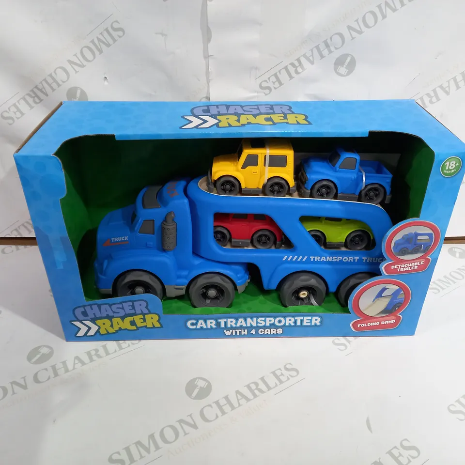BOXED CHASER RACER CAR TRANSPORTER 