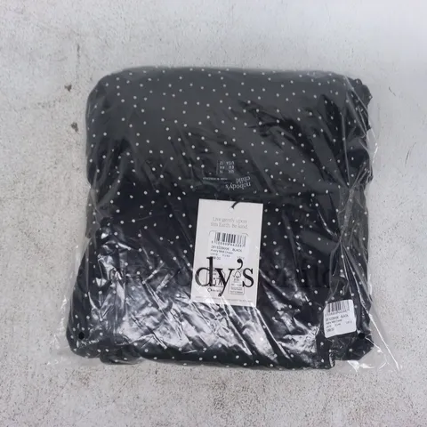 BAGGED NOBODY'S CHILD AVERY MIDI DRESS IN BLACK SIZE UK 16