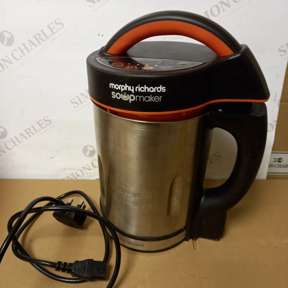 MORPHY RICHARDS SOUP MAKER 