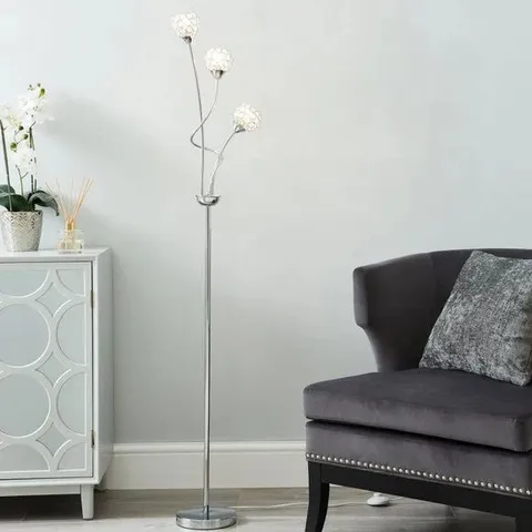 BOXED PORTIA 3 LIGHT FLOOR LAMP