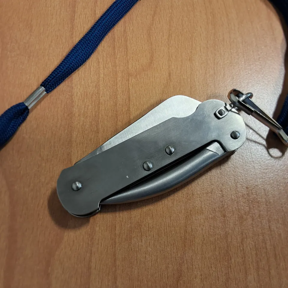 STAINLESS STEEL BRITISH ARMY KNIFE WITH LOCKSPIKE