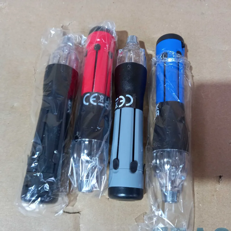 SFIXX 6 IN 1 LED SCREWDRIVER SET OF 4