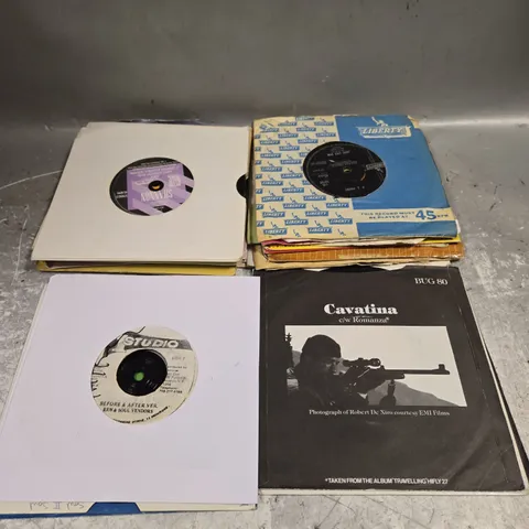 APPROXIMATELY 25 ASSORTED VINYL DISKS FROM VARIOUS ARTISTS - COLLECTION ONLY 